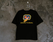 Load image into Gallery viewer, GNARLY CASUAL BLACK TEE
